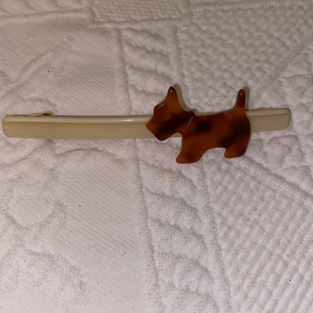 Scottie Dog Hair Barette